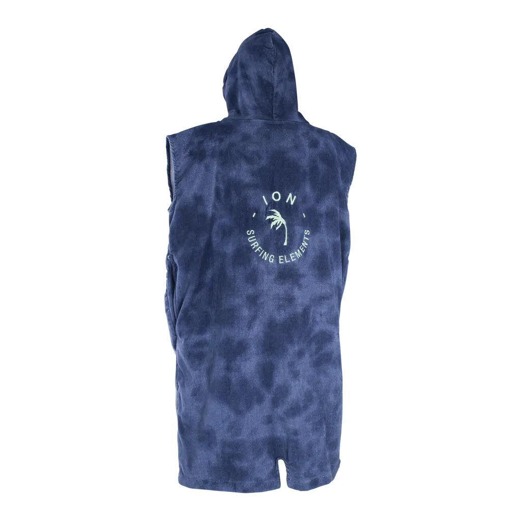 ION Poncho Core tiedye blue