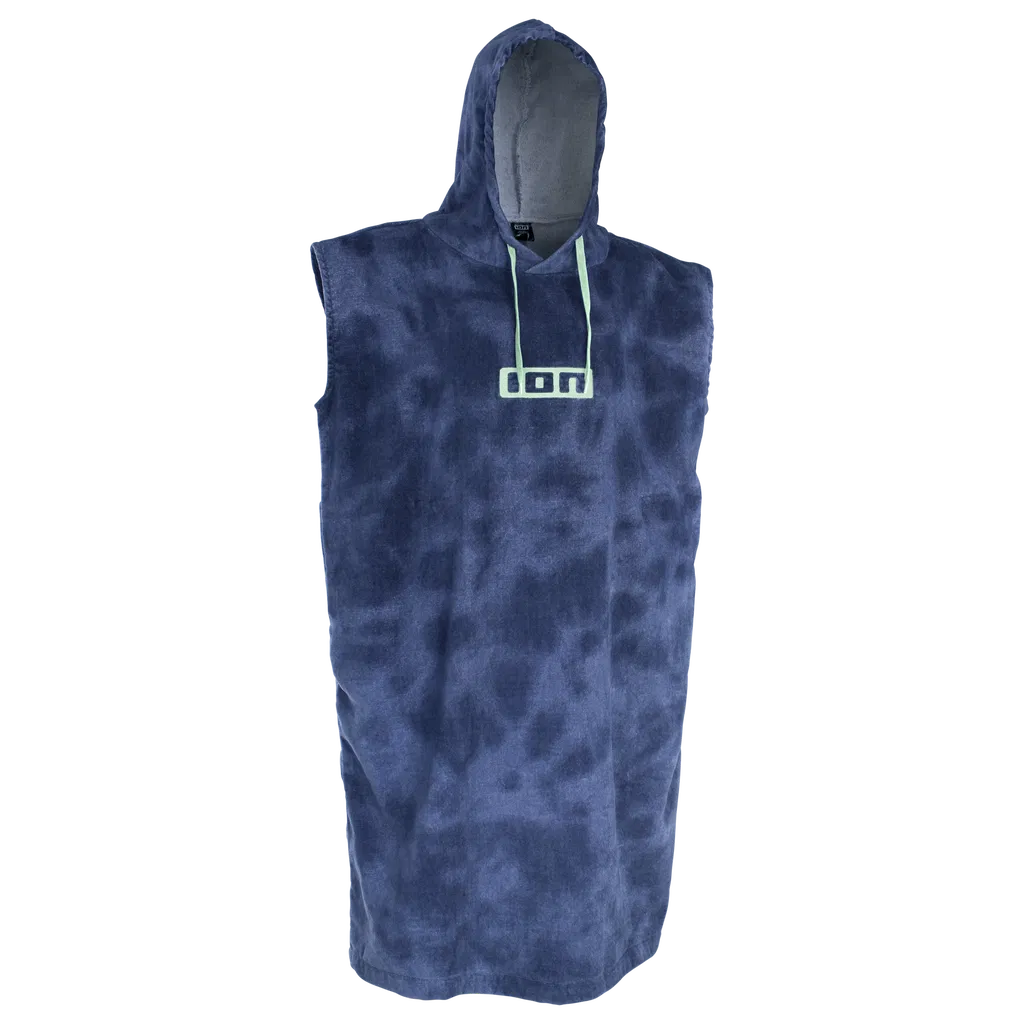 ION Poncho Core tiedye blue