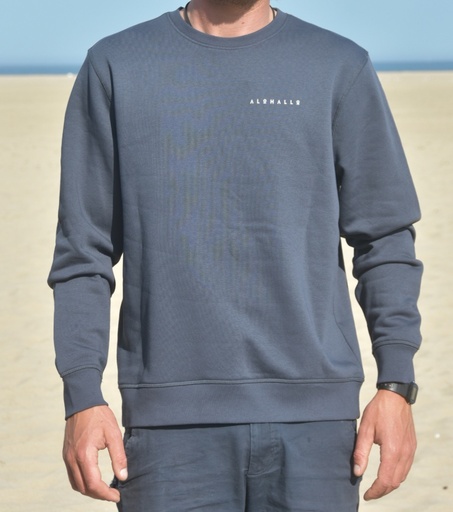 Alohallo Tribe Crewneck UNI India Ink Grey