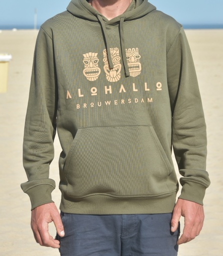 Alohallo Moana Hoodie UNI Khaki